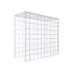 Anbaugabione Typ 4 100 cm x 90 cm x 40 cm (L x H x T), Maschenweite 10 cm x 10 cm, Spirale