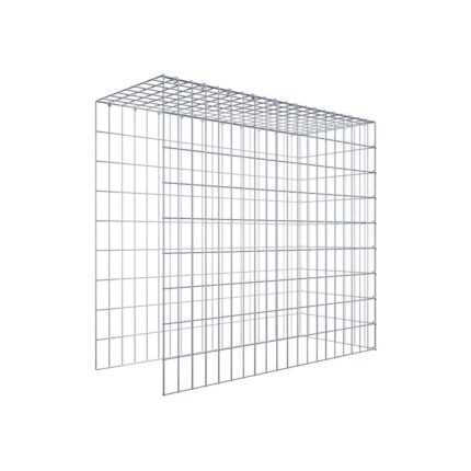 Anbaugabione Typ 4 100 cm x 90 cm x 40 cm (L x H x T), Maschenweite 5 cm x 10 cm, C-Ring