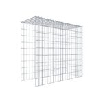 Anbaugabione Typ 4 100 cm x 90 cm x 40 cm (L x H x T), Maschenweite 5 cm x 10 cm, Spirale