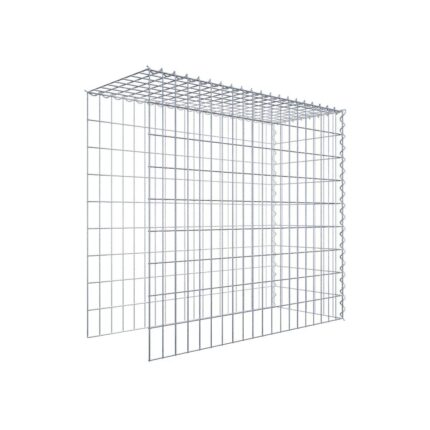 Anbaugabione Typ 4 100 cm x 90 cm x 40 cm (L x H x T), Maschenweite 5 cm x 10 cm, Spirale