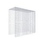 Anbaugabione Typ 4 100 cm x 90 cm x 40 cm (L x H x T), Maschenweite 5 cm x 5 cm, Spirale