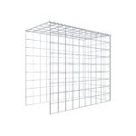 Anbaugabione Typ 4 100 cm x 90 cm x 50 cm (L x H x T), Maschenweite 10 cm x 10 cm, Spirale