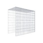 Anbaugabione Typ 4 100 cm x 90 cm x 50 cm (L x H x T), Maschenweite 5 cm x 10 cm, Spirale