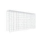 Anbaugabione Typ 4 200 cm x 100 cm x 30 cm (L x H x T), Maschenweite 10 cm x 10 cm, C-Ring