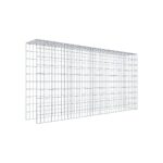 Anbaugabione Typ 4 200 cm x 100 cm x 30 cm (L x H x T), Maschenweite 5 cm x 10 cm, C-Ring