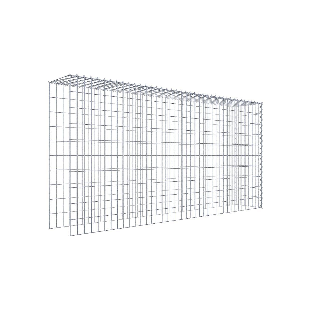 Anbaugabione Typ 4 200 cm x 100 cm x 30 cm (L x H x T) Anbaugabione Typ 4 200 cm x 100 cm x 30 cm (L x H x T), Maschenweite 5 cm x 10 cm, Spirale - Image 1