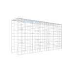 Anbaugabione Typ 4 200 cm x 100 cm x 40 cm (L x H x T), Maschenweite 10 cm x 10 cm, Spirale