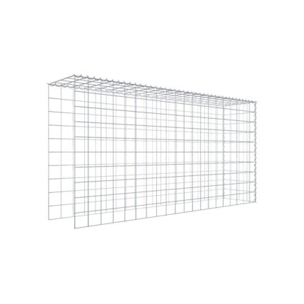 Anbaugabione Typ 4 200 cm x 100 cm x 40 cm (L x H x T), Maschenweite 10 cm x 10 cm, Spirale