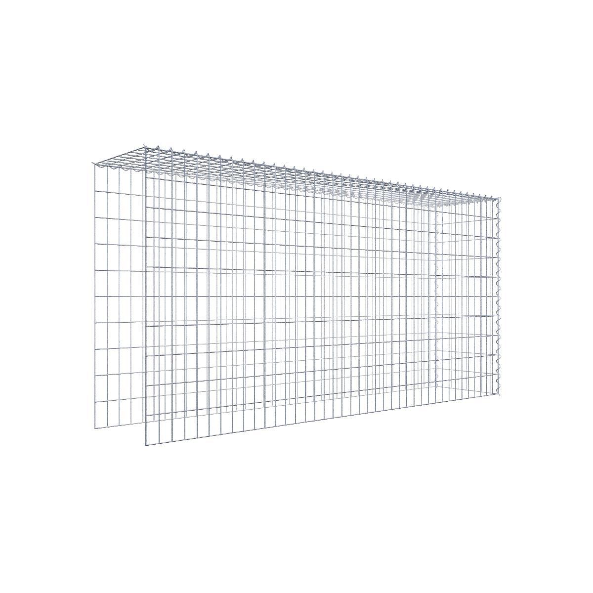 Anbaugabione Typ 4 200 cm x 100 cm x 40 cm (L x H x T) Anbaugabione Typ 4 200 cm x 100 cm x 40 cm (L x H x T), Maschenweite 5 cm x 10 cm, Spirale - Image 1