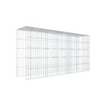 Anbaugabione Typ 4 200 cm x 100 cm x 40 cm (L x H x T), Maschenweite 5 cm x 20 cm, C-Ring