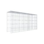 Anbaugabione Typ 4 200 cm x 100 cm x 40 cm (L x H x T), Maschenweite 5 cm x 20 cm, Spirale