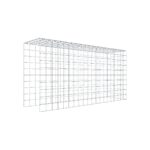 Anbaugabione Typ 4 200 cm x 100 cm x 50 cm (L x H x T), Maschenweite 10 cm x 10 cm, C-Ring