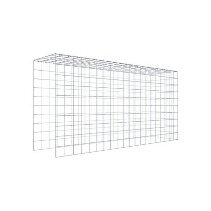 Anbaugabione Typ 4 200 cm x 100 cm x 50 cm (L x H x T), Maschenweite 10 cm x 10 cm, C-Ring
