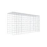 Anbaugabione Typ 4 200 cm x 100 cm x 50 cm (L x H x T), Maschenweite 10 cm x 10 cm, Spirale