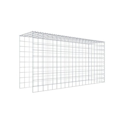Anbaugabione Typ 4 200 cm x 100 cm x 50 cm (L x H x T), Maschenweite 10 cm x 10 cm, Spirale