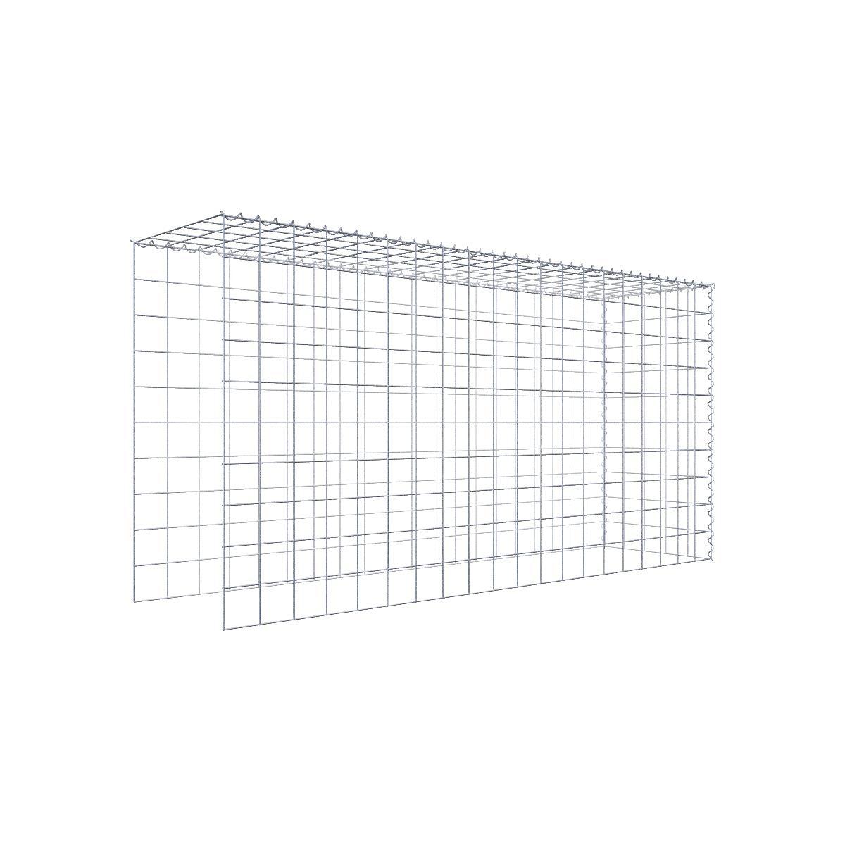 Anbaugabione Typ 4 200 cm x 100 cm x 50 cm (L x H x T)