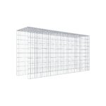 Anbaugabione Typ 4 200 cm x 100 cm x 50 cm (L x H x T), Maschenweite 5 cm x 10 cm, Spirale