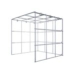 Anbaugabione Typ 4 30 cm x 30 cm x 30 cm (L x H x T), Maschenweite 10 cm x 10 cm, C-Ring