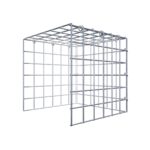 Anbaugabione Typ 4 30 cm x 30 cm x 30 cm (L x H x T), Maschenweite 5 cm x 5 cm, C-Ring