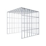 Anbaugabione Typ 4 40 cm x 40 cm x 40 cm (L x H x T), Maschenweite 5 cm x 10 cm, C-Ring