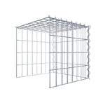 Anbaugabione Typ 4 40 cm x 40 cm x 40 cm (L x H x T), Maschenweite 5 cm x 10 cm, Spirale