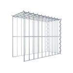 Anbaugabione Typ 4 50 cm x 40 cm x 20 cm (L x H x T), Maschenweite 5 cm x 20 cm, Spirale