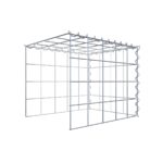 Anbaugabione Typ 4 50 cm x 40 cm x 40 cm (L x H x T), Maschenweite 10 cm x 10 cm, Spirale