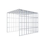 Anbaugabione Typ 4 50 cm x 40 cm x 40 cm (L x H x T), Maschenweite 5 cm x 10 cm, C-Ring