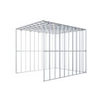 Anbaugabione Typ 4 50 cm x 40 cm x 40 cm (L x H x T), Maschenweite 5 cm x 20 cm, C-Ring