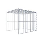 Anbaugabione Typ 4 50 cm x 40 cm x 40 cm (L x H x T), Maschenweite 5 cm x 20 cm, Spirale