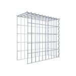 Anbaugabione Typ 4 50 cm x 50 cm x 20 cm (L x H x T), Maschenweite 5 cm x 10 cm, Spirale