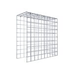 Anbaugabione Typ 4 50 cm x 50 cm x 20 cm (L x H x T), Maschenweite 5 cm x 5 cm, C-Ring