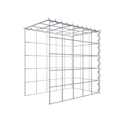 Anbaugabione Typ 4 50 cm x 50 cm x 30 cm (L x H x T), Maschenweite 10 cm x 10 cm, Spirale