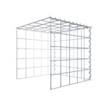 Anbaugabione Typ 4 50 cm x 50 cm x 50 cm (L x H x T), Maschenweite 10 cm x 10 cm, Spirale