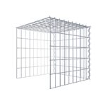 Anbaugabione Typ 4 50 cm x 50 cm x 50 cm (L x H x T), Maschenweite 5 cm x 10 cm, Spirale