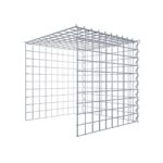 Anbaugabione Typ 4 50 cm x 50 cm x 50 cm (L x H x T), Maschenweite 5 cm x 5 cm, Spirale