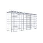 Anbaugabione Typ 4 80 cm x 40 cm x 20 cm (L x H x T), Maschenweite 5 cm x 5 cm, Spirale