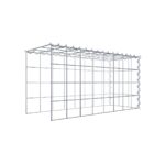 Anbaugabione Typ 4 80 cm x 40 cm x 30 cm (L x H x T), Maschenweite 10 cm x 10 cm, Spirale