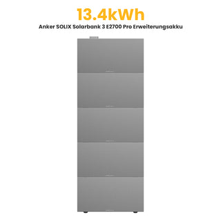 Anker BP2700 Erweiterungsakku für SOLIX 3 E2700 Pro/Solix 2 E1600 Pro - 13.4kWh Erweiterungsakku / Abholung Meerbusch