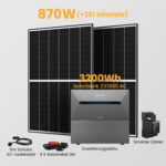 Anker Solarbank 2 E1600 AC + Smarter Zähler - 3200Wh Solarspeicher / 2 x 435Wp Bifaziale Solarmodule / Abholung Meerbusch