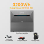Anker Solarbank 2 E1600 AC + Smarter Zähler - 3200Wh Solarspeicher / ohne Solarmodule & Wechselrichter / Powerness Express