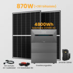Anker Solarbank 2 E1600 AC + Smarter Zähler - 4800Wh Solarspeicher / 2 x 435Wp Bifaziale Solarmodule / Abholung Meerbusch
