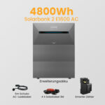 Anker Solarbank 2 E1600 AC + Smarter Zähler - 4800Wh Solarspeicher / ohne Solarmodule & Wechselrichter / Powerness Express