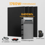Anker Solix Solarbank 2 E1600 Pro 4800/6400Wh Balkonkraftwerk Set, 1620/1760W Solarmodule, mit Smarter Zähler - 4800Wh Solarbank 2 E1600 Pro + 4 x 445Wp Bifaziale Solarmodule / ohne Halterung / Abholung Tuningen