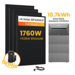 Anker SOLIX Solarbank 3 E2700 Pro - 10.7kWh / mit 4 x 440 Full Black Solarmodule / Standardversand