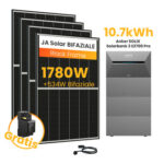 Anker SOLIX Solarbank 3 E2700 Pro - 10.7kWh / mit 4 x 445 Black Frame Solarmodule / Standardversand
