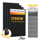 Anker SOLIX Solarbank 3 E2700 Pro - 16kWh / mit 4 x 440 Full Black Solarmodule / Selbstabholung