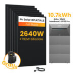 Anker SOLIX Solarbank 3 E2700 Pro, 6-8 Solarmodule - 10.7kWh / mit 6 x 440 Full Black Solarmodule / Standardversand