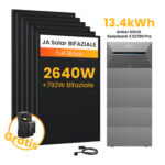 Anker SOLIX Solarbank 3 E2700 Pro, 6-8 Solarmodule - 13.4kWh / mit 6 x 440 Full Black Solarmodule / Standardversand