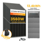 Anker SOLIX Solarbank 3 E2700 Pro, 6-8 Solarmodule - 13.4kWh / mit 8 x 445 Black Frame Solarmodule / Standardversand